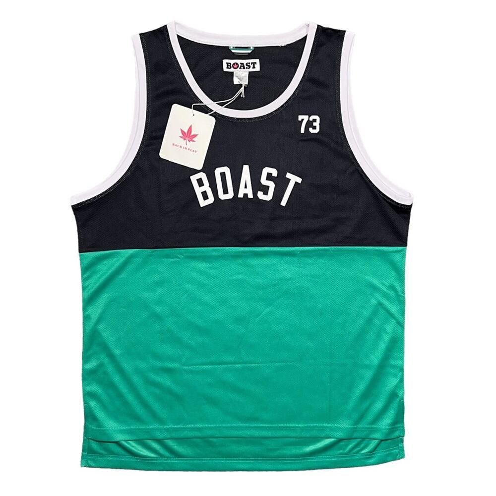 Boast USA Sprint Tank Top Classic Logo Lifestyle Streetwear Jersey Tank Mens XL